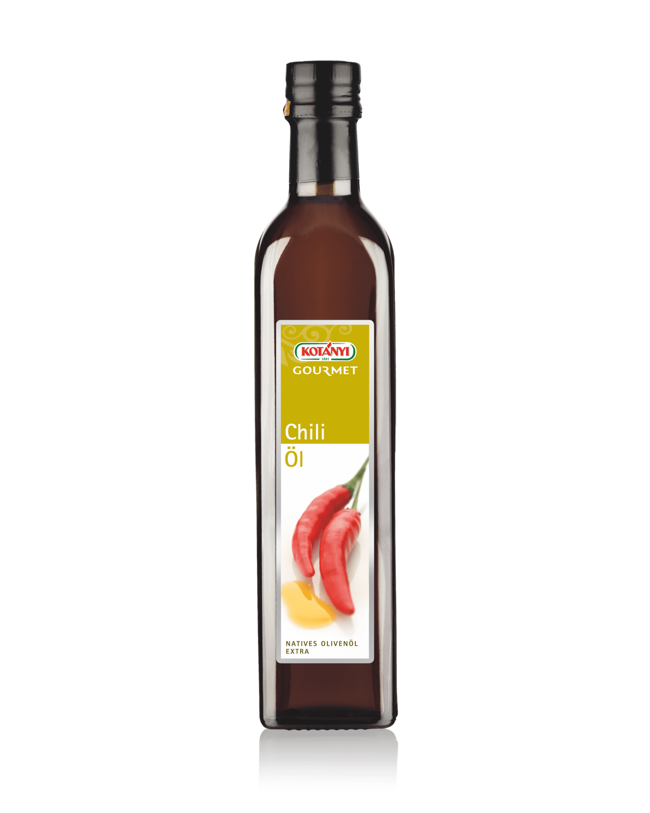Kotányi Gourmet Chili Öl in der 500ml Flasche