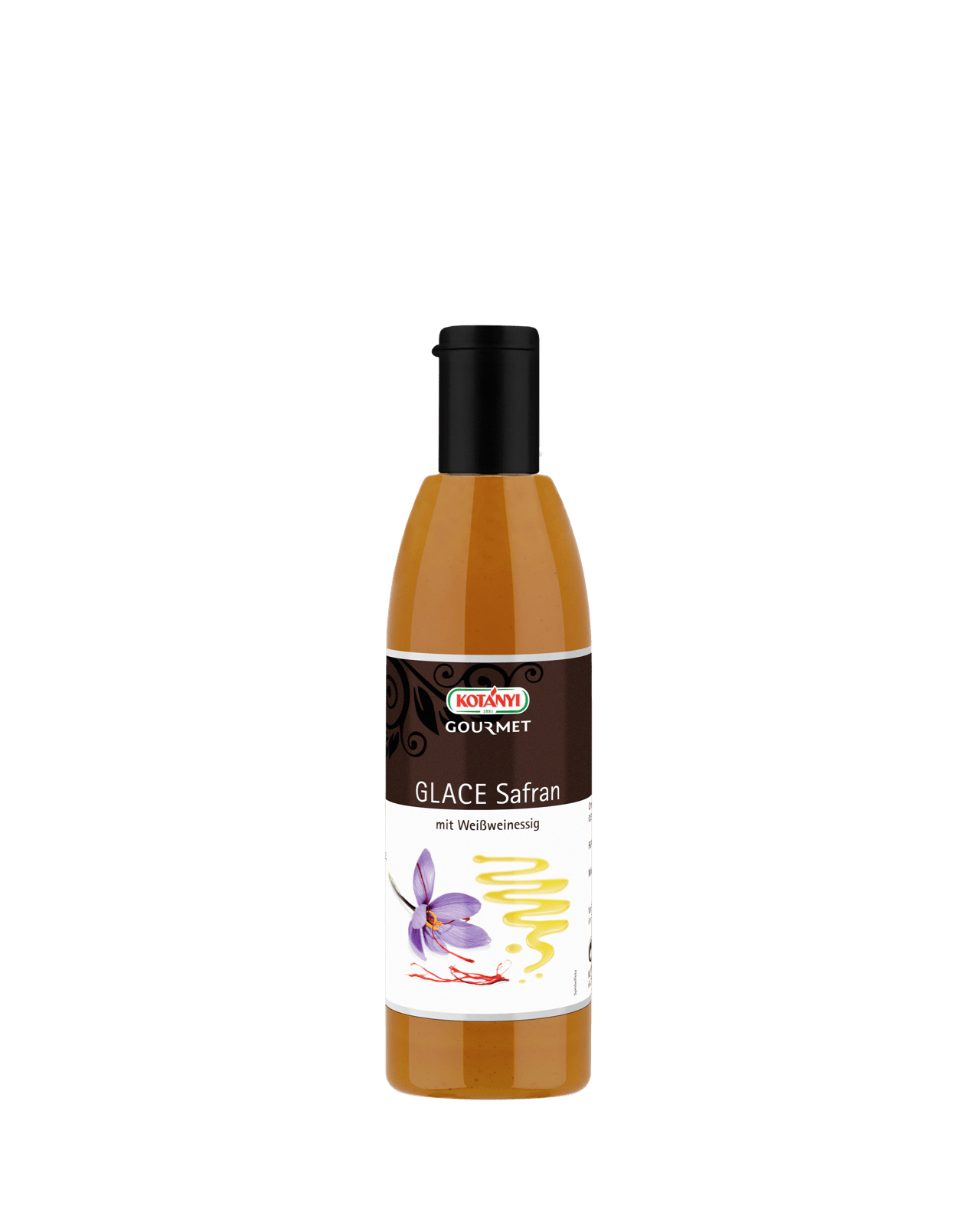 Kotányi Gourmet Glace Safran in der 250ml Flasche