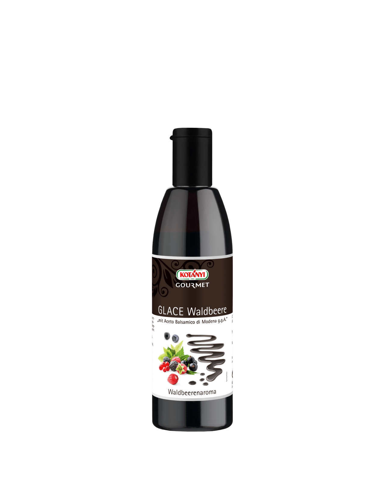 Kotányi Gourmet Glace Waldbeere in der 250ml Flasche