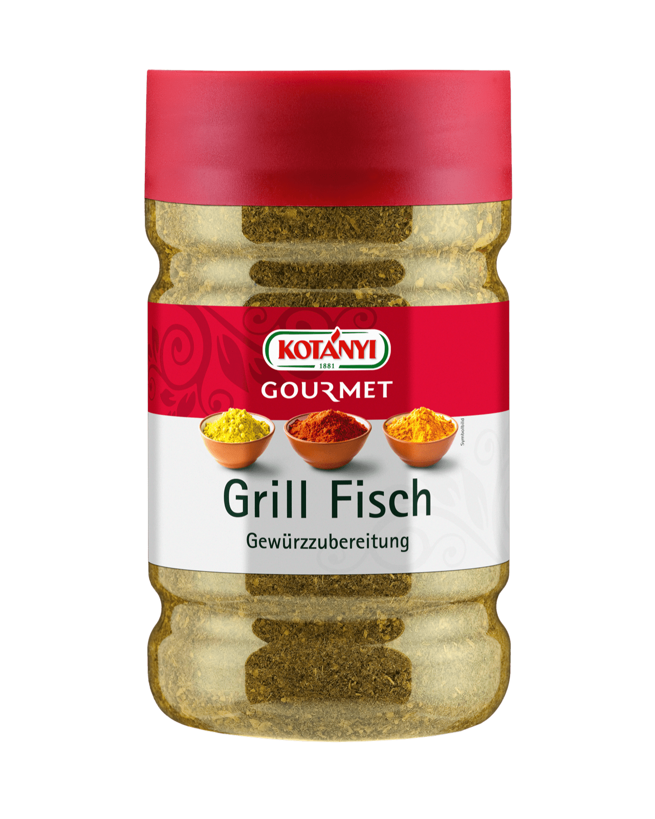 Kotányi Gourmet Grill Fisch Gewürzzubereitung in der 1200ccm Dose