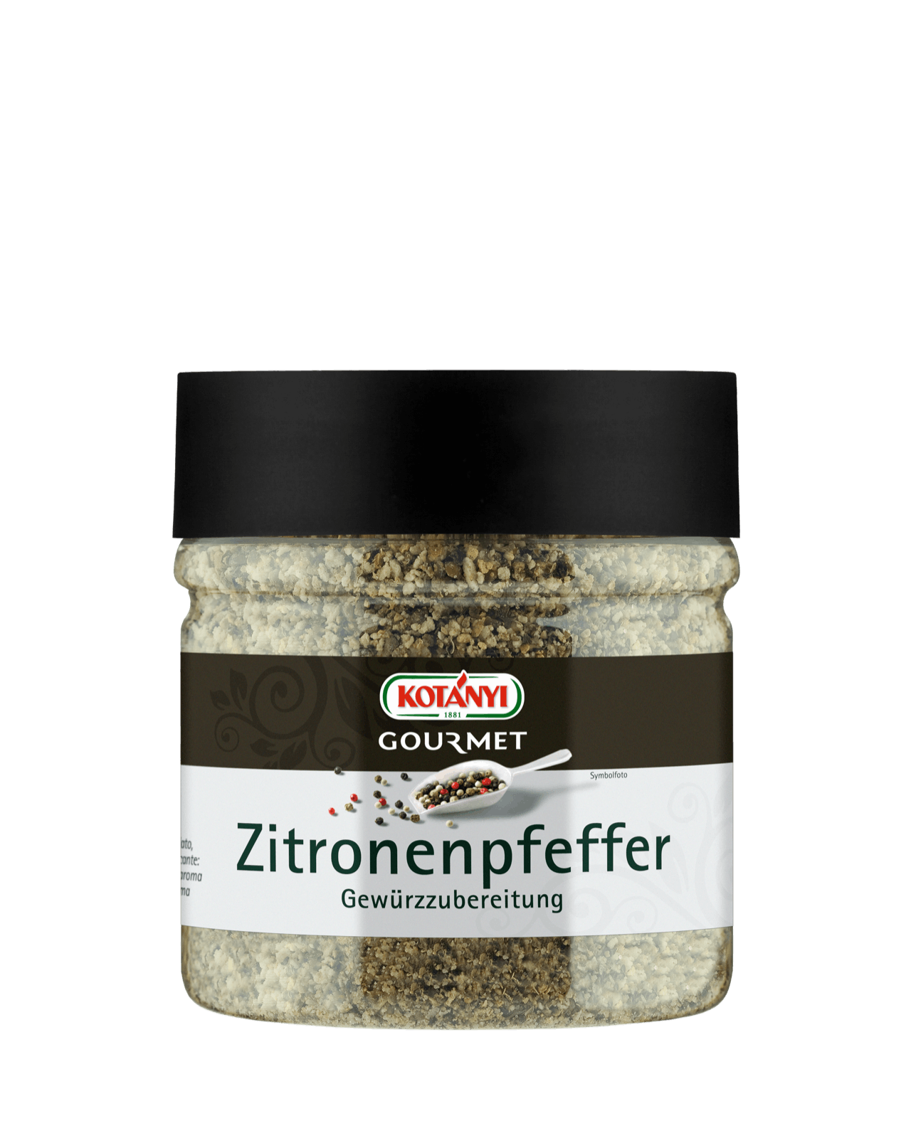 Kotányi Gourmet Zitronenpfeffer in der 400ccm Dose