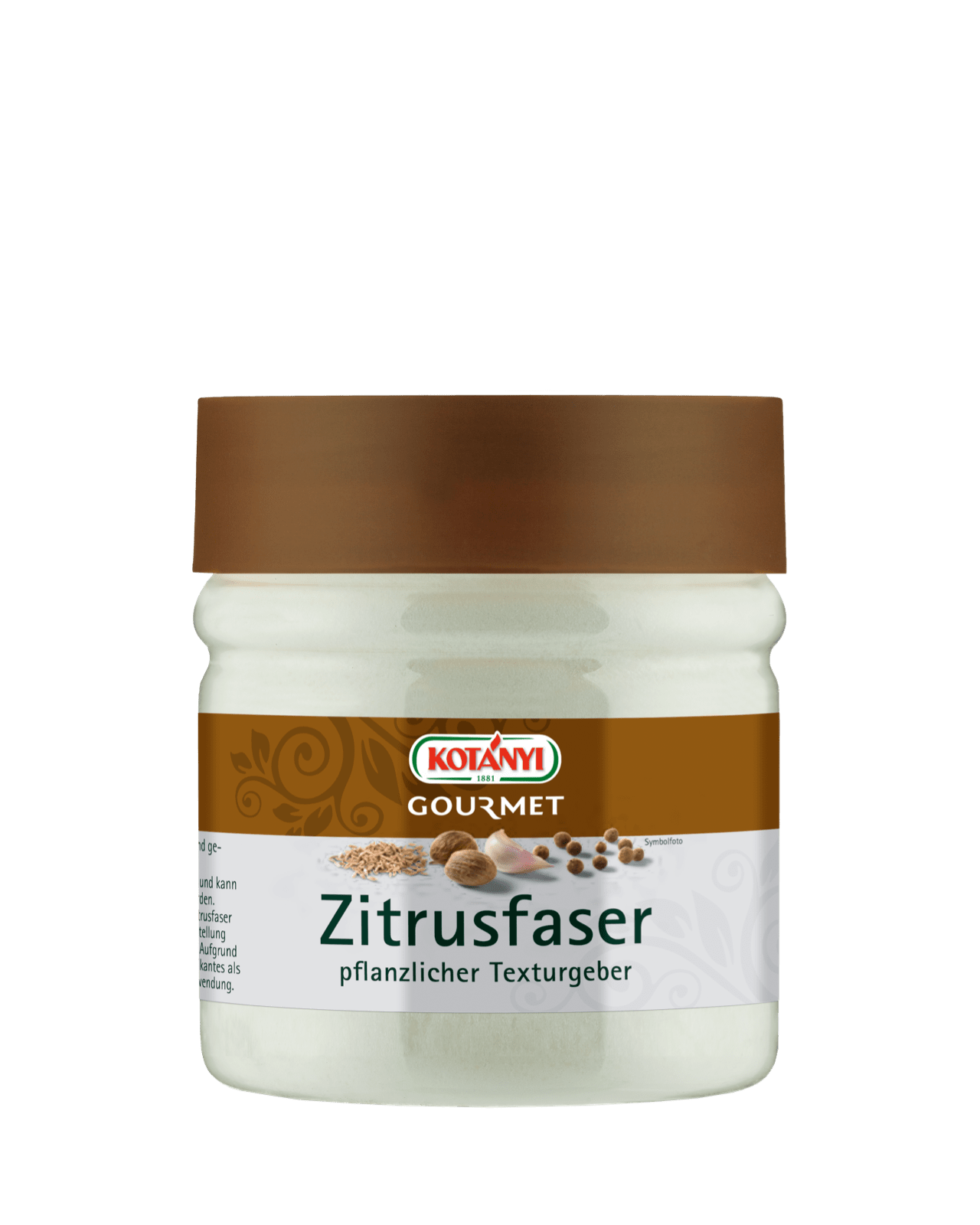 Kotányi Gourmet Zitrusfaser in der 400ccm Dose