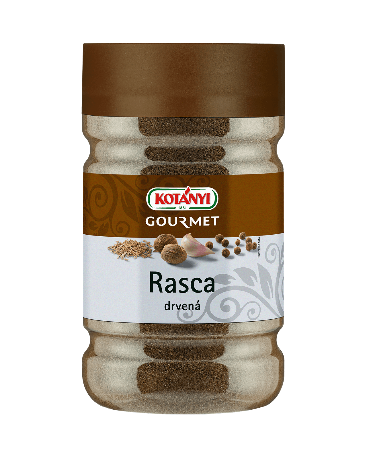 244407 Kotanyi Rasca Drvená B2b Tin 1200ccm