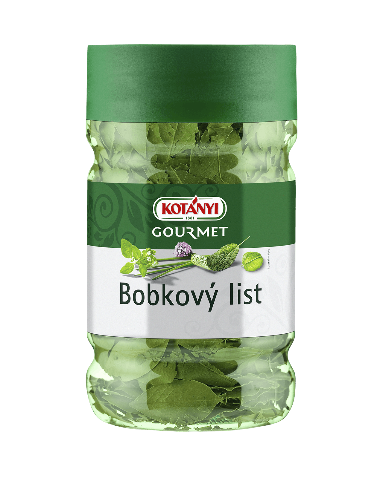 244607 Kotanyi Bobkový List Celý B2b Tin 1200ccm