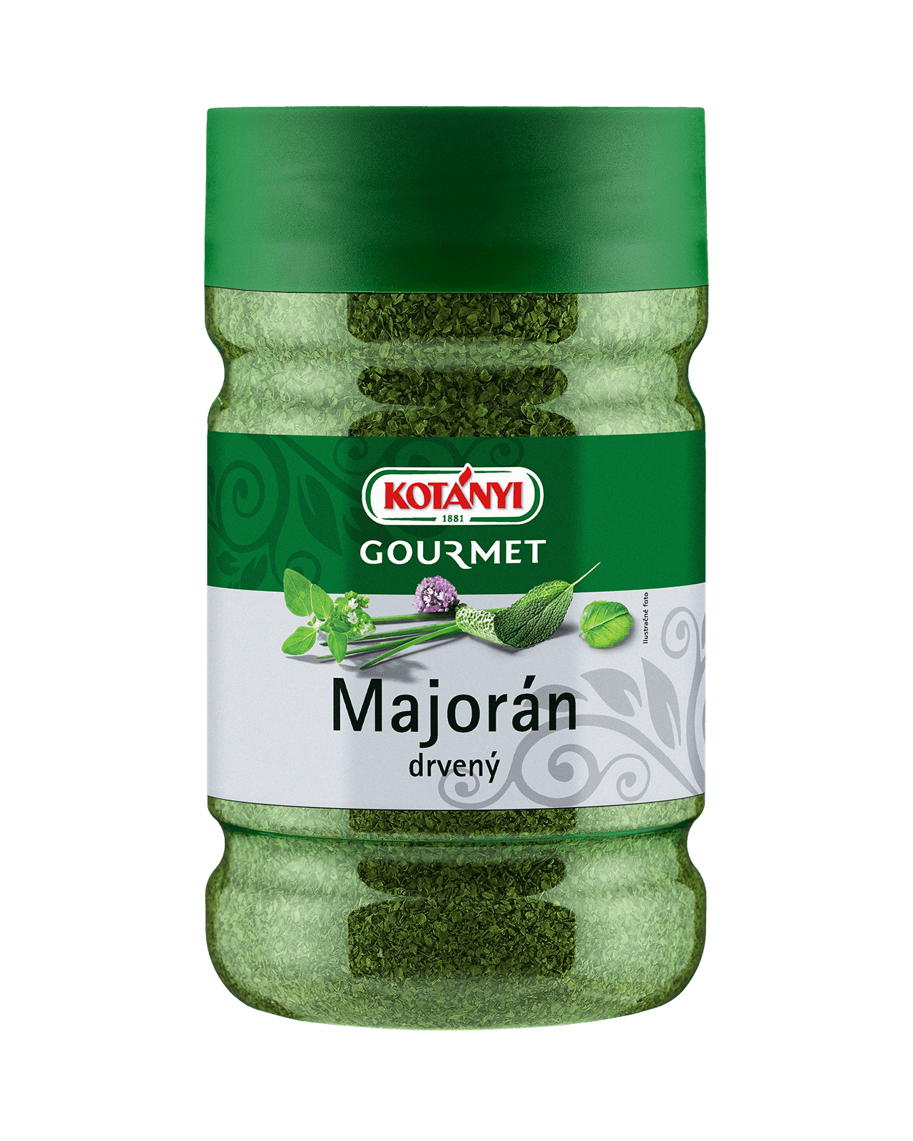 244907 Kotanyi Majorán Drvený B2b Tin 1200ccm
