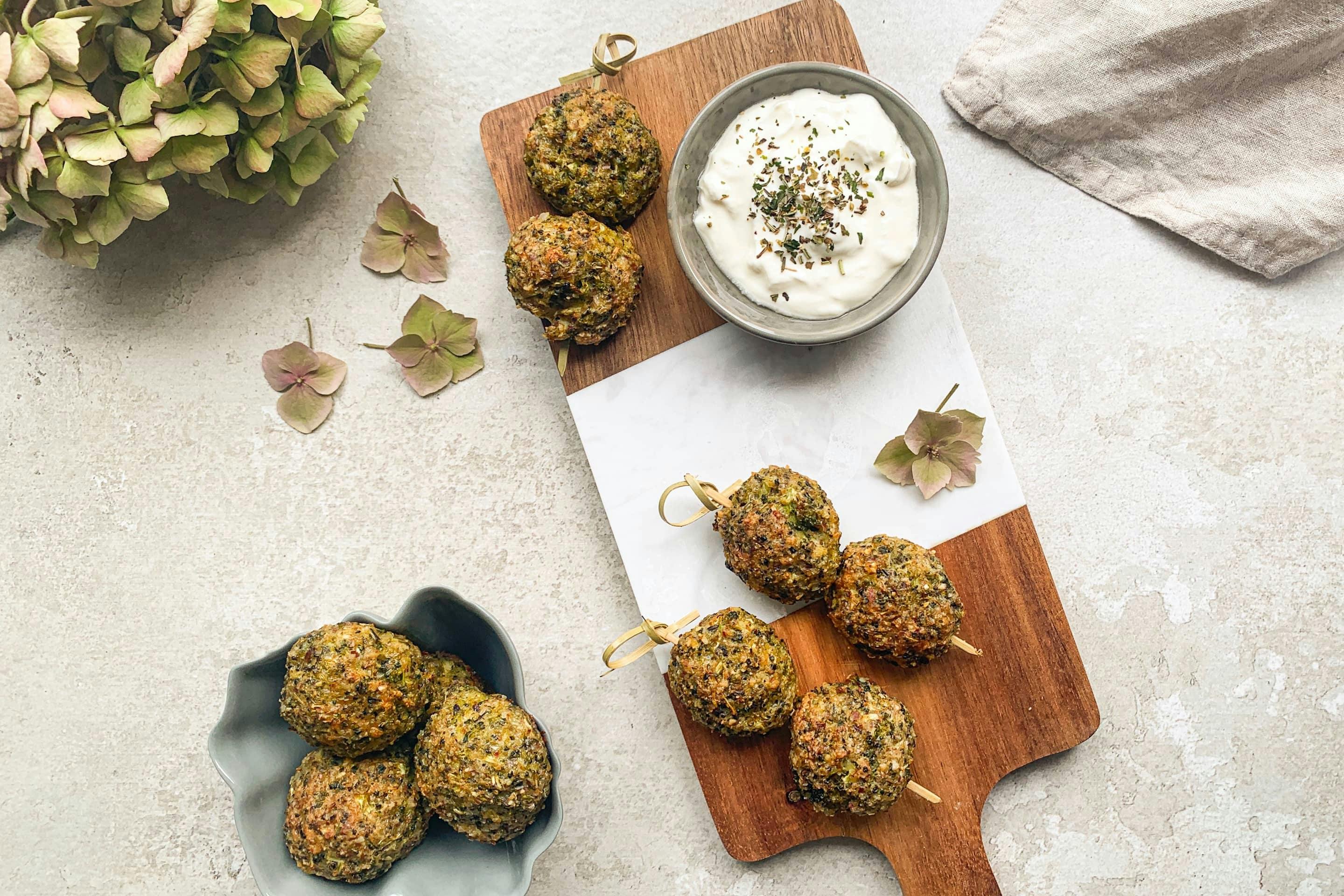 Broccoli Parmesan Balls Website