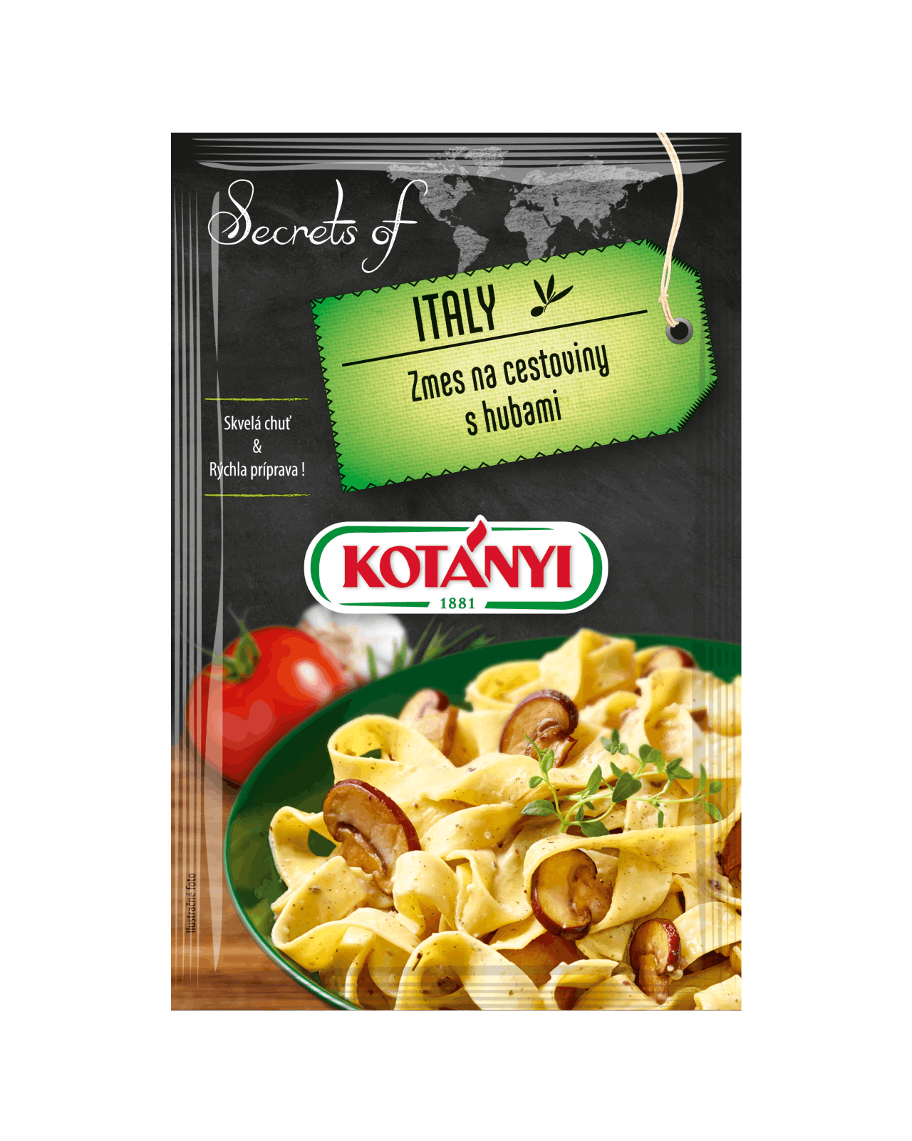 9001414435373 353707 Secrets Of Italy Zmes Na Cestoviny S Hubami Sk Pouch Vs 1