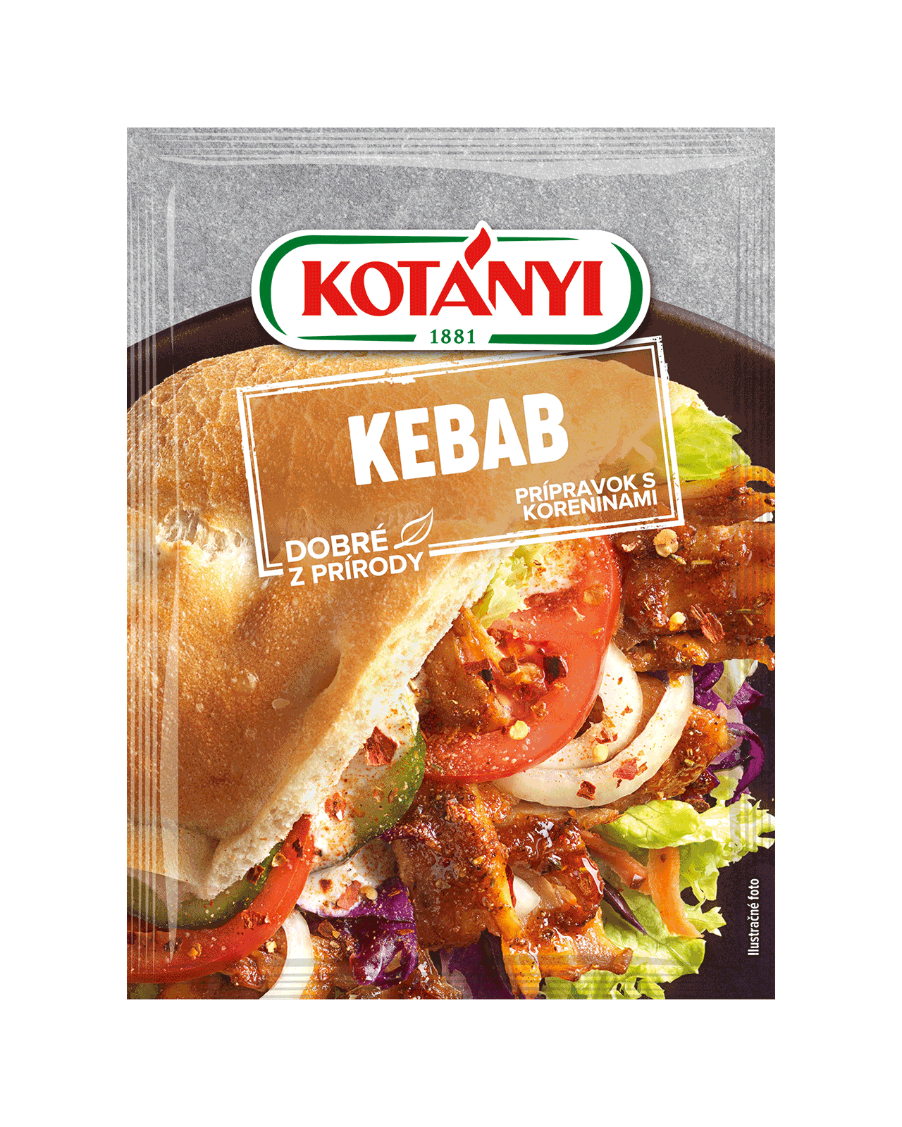 9001414511558 115507 Kotányi Kebab Prípravok S Koreninami Sk Pouch Vs