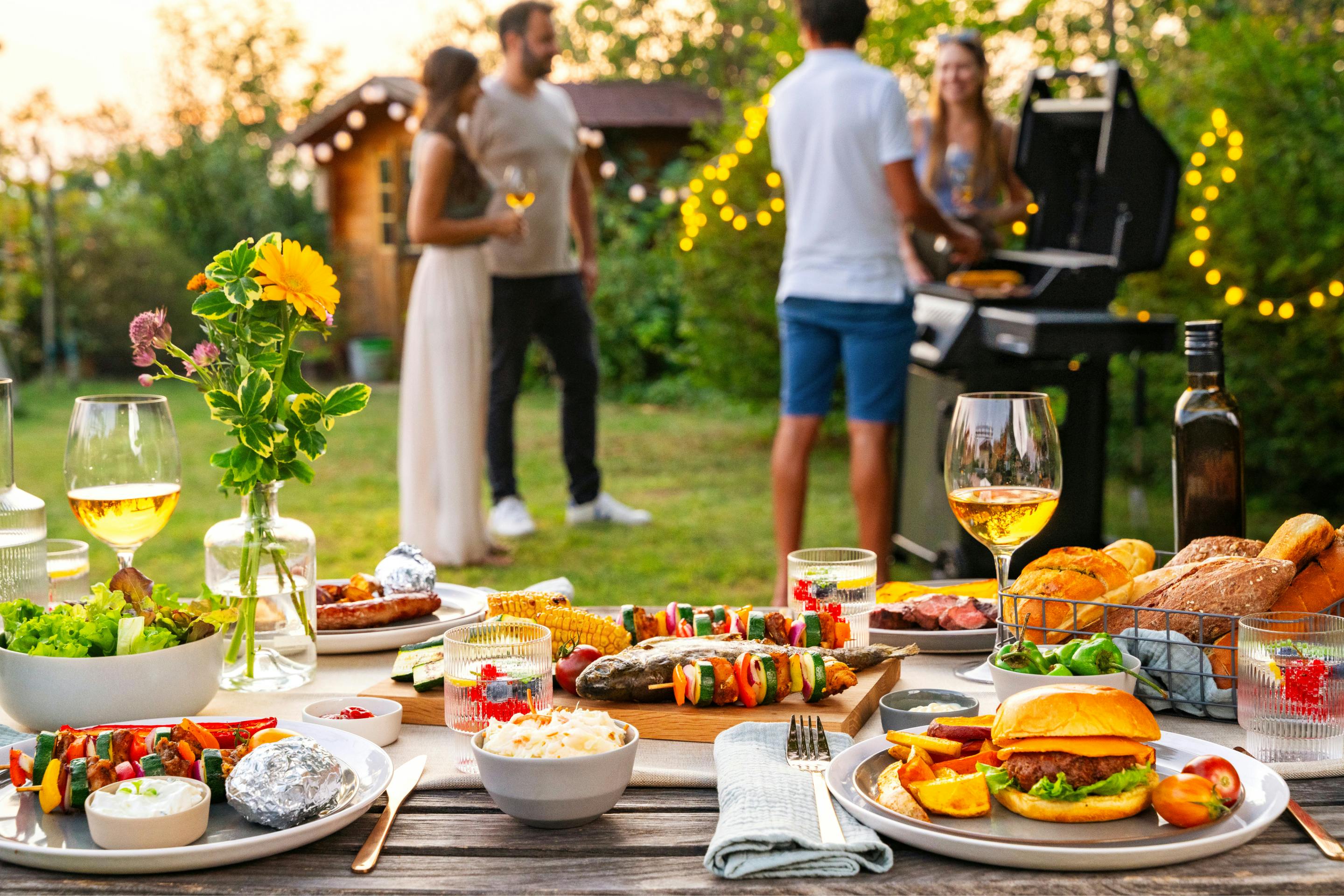 Moodbild Grillparty