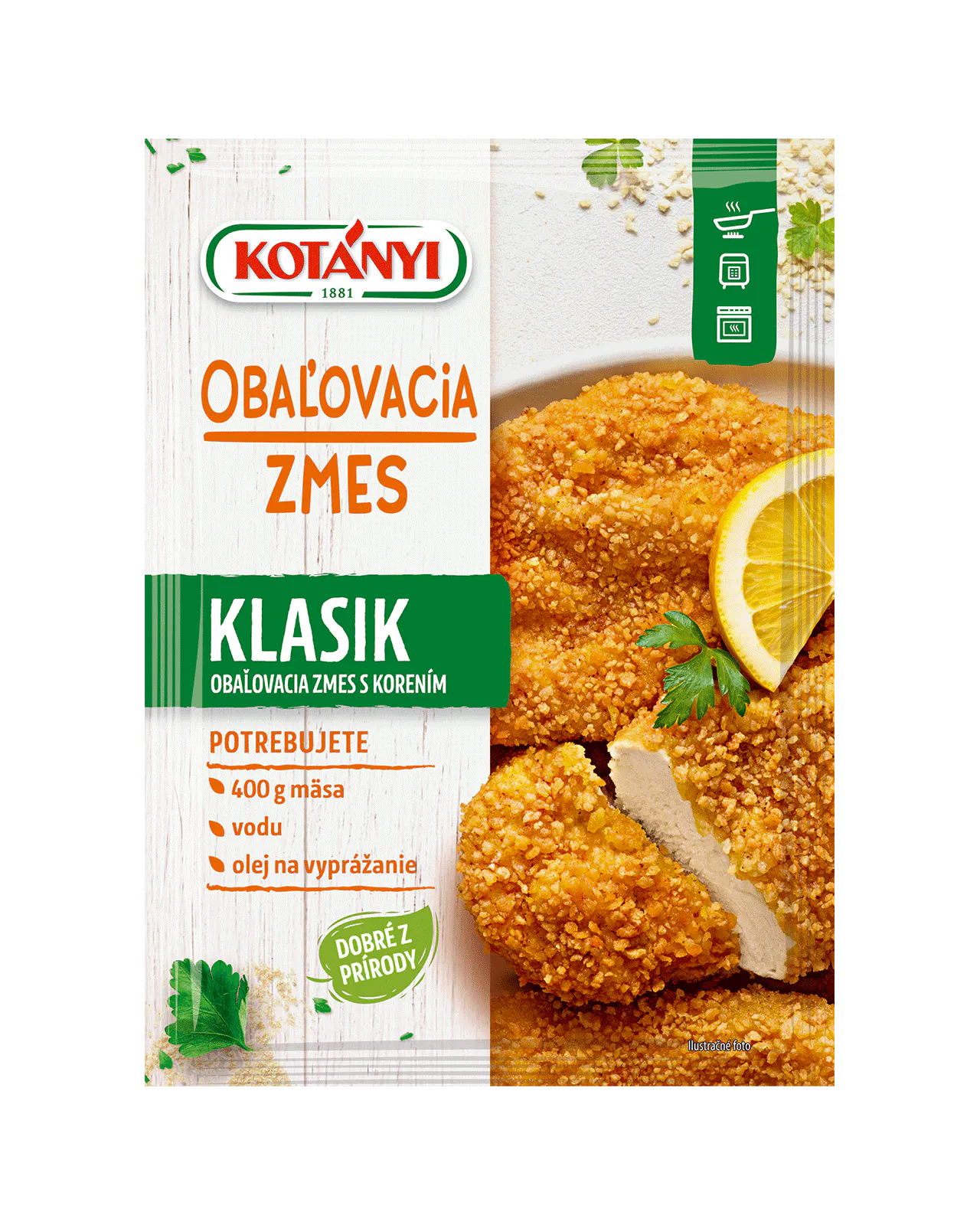 9001414038017 380107 Kotanyi Obalovacia Zmes Klasik Sk Pouch Vs